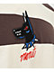 Monet Skateboards Bad Dog Brown Stripe Long Sleeve T-Shirt - Thumbnail image 4 of 4