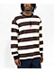 Monet Skateboards Bad Dog Brown Stripe Long Sleeve T-Shirt - Thumbnail image 1 of 4