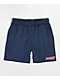Monet Skateboards Coast Navy Blue Mesh Shorts - Thumbnail image 1 of 4