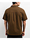Monet Skateboards Cyrus Seersucker Brown Button Up Shirt - Thumbnail image 2 of 3
