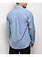 Monet Skateboards Grip Stripe Blue Long Sleeve Button Up Shirt - Thumbnail image 2 of 3