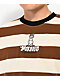 Monet Skateboards Grom Brown Stripe T-Shirt - Thumbnail image 3 of 3