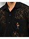 Monet Skateboards Lotti Lace Black Button Up Shirt - Thumbnail image 3 of 3