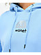 Monet Skateboards Mason Cloudy Blue Hoodie - Thumbnail image 3 of 5