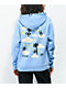 Monet Skateboards Mason Cloudy Blue Hoodie - Thumbnail image 1 of 5