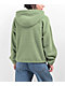 Monet Skateboards Pozie Green Micro Fleece Quarter Zip Hoodie - Thumbnail image 2 of 3