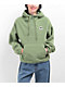 Monet Skateboards Pozie Green Micro Fleece Quarter Zip Hoodie - Thumbnail image 1 of 3