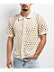 Monet Skateboards Reed Crochet Short Sleeve Button Up Shirt - Thumbnail image 2 of 5