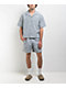 Monet Skateboards Striped Light Blue Shorts - Thumbnail image 3 of 3