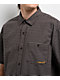 Monet Skateboards Sweeper Brown Plaid Button Up Shirt - Thumbnail image 3 of 4