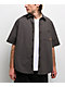 Monet Skateboards Sweeper Brown Plaid Button Up Shirt - Thumbnail image 4 of 4