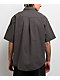 Monet Skateboards Sweeper Brown Plaid Button Up Shirt - Thumbnail image 2 of 4