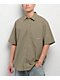 Monet Skateboards Sweeper Tan Plaid Short Sleeve Shirt - Thumbnail image 1 of 3