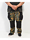 Monet Stash Camo & Black Cargo Pants