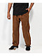 Monet Tuckup Pleated Brown Corduroy Pants - Thumbnail image 1 of 8