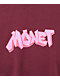 Monet Wild Style Maroon T-Shirt - Thumbnail image 2 of 2