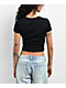 Monster High The Star Black Crop T-Shirt - Thumbnail image 2 of 3