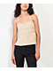 Motel Aine Natural Halter Top - Thumbnail image 3 of 4