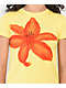 Motel Surtie Flower Yellow Crop T-Shirt - Thumbnail image 3 of 4
