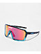 Motley 1984™ Black Aqua Fade & Red Mirror Sunglasses - Thumbnail image 1 of 2
