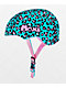 Moxi Blue Leopard Skateboard Helmet - Thumbnail image 3 of 4