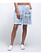 NGOrder Devil Angel Light Blue Sweat Shorts - Thumbnail image 1 of 5