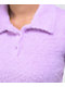 NGOrder Fluffy Pink Crop Polo Shirt - Thumbnail image 4 of 4