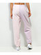 NGOrder Ride or Die pantalones de deporte divididos en rosa y violeta
