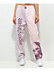 NGOrder Ride or Die pantalones de deporte divididos en rosa y violeta