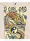 NGOrder Yin Yang Dragon Panel Yellow & Beige Crop Hoodie - Thumbnail image 4 of 11