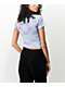 NGOrder x Hello Kitty Over It Blue Crop T-Shirt