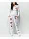NGOrder x Powerpuff Girls White Crop Zip Hoodie - Thumbnail image 4 of 4