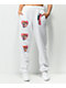 NGOrder x Powerpuff Girls White Jogger Sweatpants - Thumbnail image 1 of 9