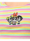 NGOrder x Powerpuff Girls Yellow, Green, & Purple Stripe Crop T-Shirt - Thumbnail image 3 of 3