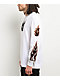 NO FEAR Flames Club White Long Sleeve T-Shirt - Thumbnail image 4 of 4