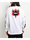 NO FEAR Flames Club White Long Sleeve T-Shirt - Thumbnail image 2 of 4