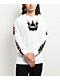 NO FEAR Flames Club White Long Sleeve T-Shirt - Thumbnail image 1 of 4