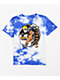 Naruto Kids Blue Tie Dye T-Shirt - Thumbnail image 1 of 2