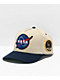 Nasa A-Frame Cream & Navy Blue Snapback Hat - Thumbnail image 1 of 3