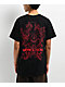 Nathans Lounge Rose Of Death Black T-Shirt - Thumbnail image 1 of 3