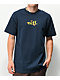 Neff Flutter Navy T-Shirt - Thumbnail image 1 of 2