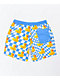 Neff Hot Tub Ducky Tile Blue & White Board Shorts