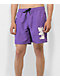 Neff Hot Tub Ground Up Purple Board Shorts