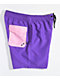 Neff Hot Tub Ground Up shorts de baño morados