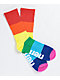 Neff Promo Rainbow Block Stripe Crew Socks 