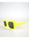 Neon Green & Grey Clout Sunglasses - Thumbnail image 1 of 2