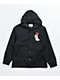 Neon Riot Skeleton Hand Black Windbreaker Jacket - Thumbnail image 2 of 2