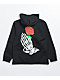 Neon Riot Skeleton Hand Black Windbreaker Jacket - Thumbnail image 1 of 2