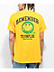 Neon Riot Smiley Unplug Yellow T-Shirt