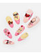 Never Have I Ever Kewpie x ONCH Pastel Pink Press-On Nails - Thumbnail image 1 of 3